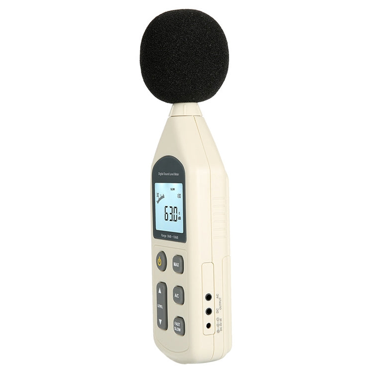 Medidor de nivel de sonido digital (rango: 30 dB ~ 130 dB)