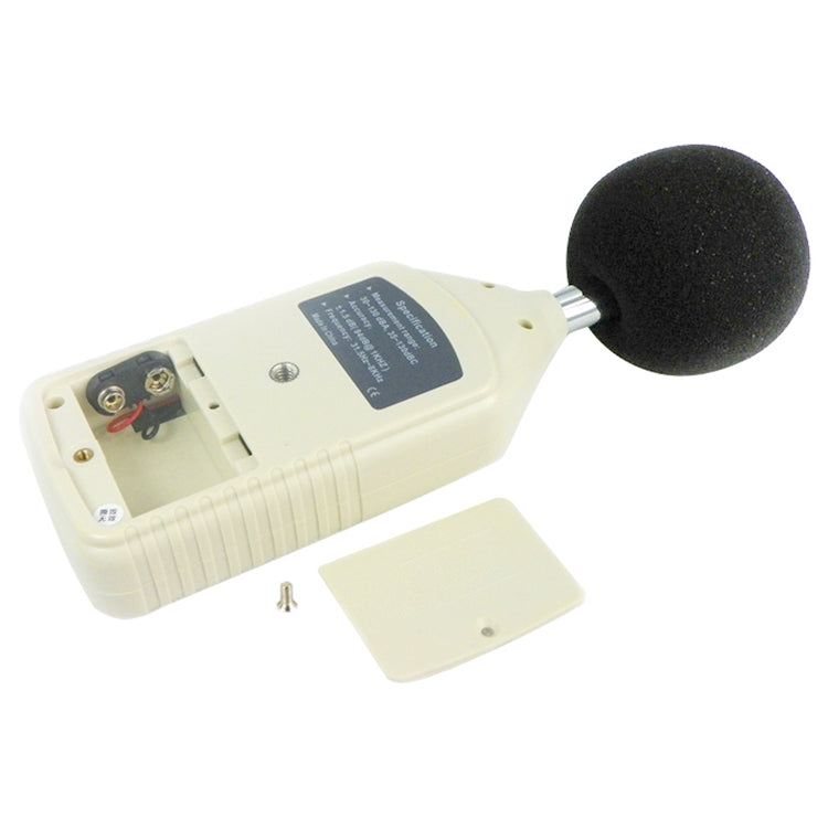 Medidor de nivel de sonido digital (rango: 30~130dBA, 35~130dBC)