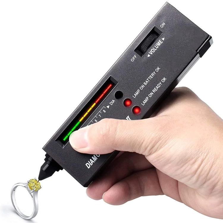 Selector Diamond ll con indicador LED, batería DC 9V, II Tester