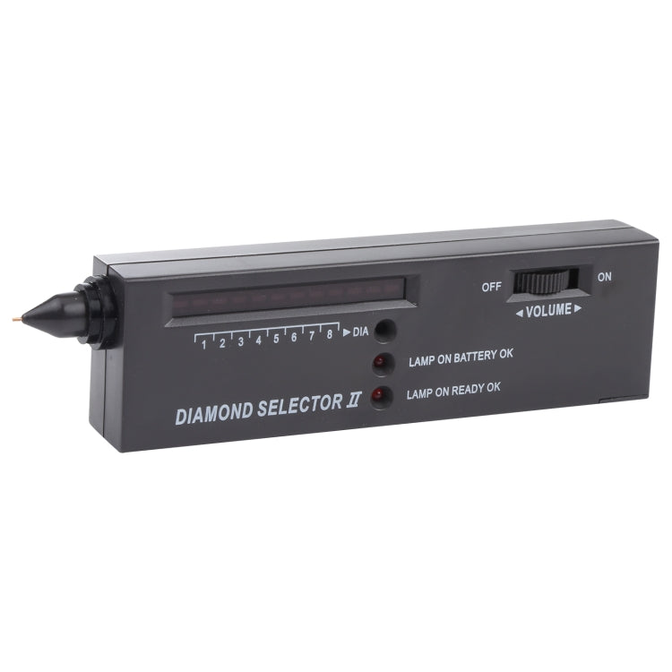 Selector Diamond ll con indicador LED, batería DC 9V, II Tester