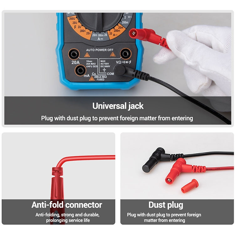 Sondas de cables de prueba para multímetro CAT III 1000V 20A, 1 PC