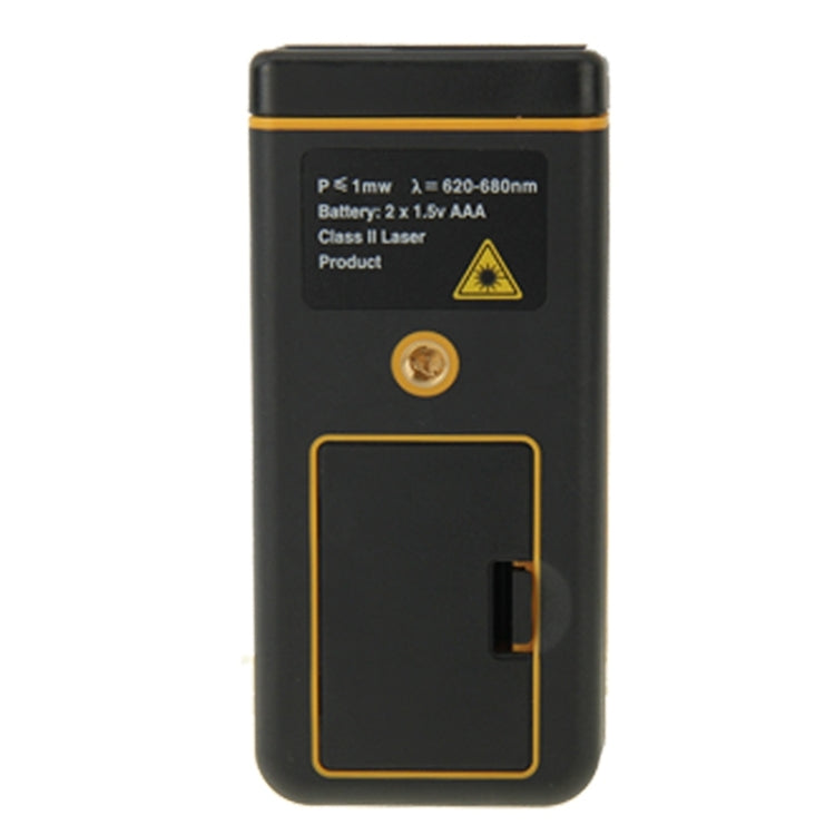 RZ-A60 Medidor de distancia láser portátil LCD de 1,9 pulgadas y 60 m con nivel de burbuja