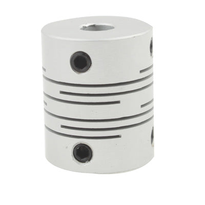 Acoplador de acoplamiento flexible para motor paso a paso CNC (6x6 mm), 6x6mm