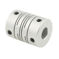 Acoplador de acoplamiento flexible para motor paso a paso CNC (8x8 mm), 8x8mm