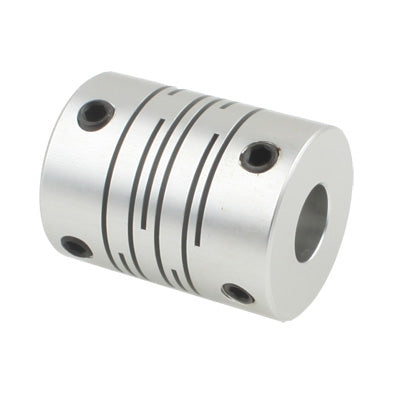 Acoplador de acoplamiento flexible para motor paso a paso CNC (8x10 mm), 8x10mm
