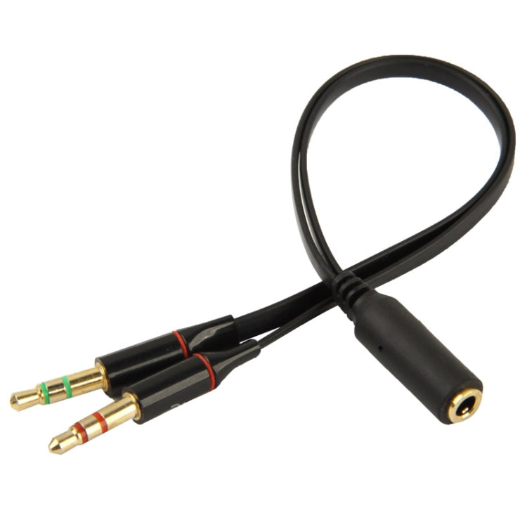 Adaptador de cable de audio jack macho de 3,5 mm a hembra de 3,5 mm, longitud total: 13 cm, Black, 3.5mm Male to Female (Purple)
