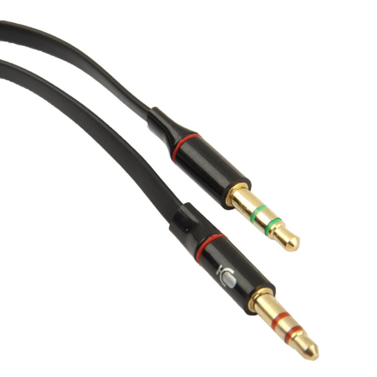 Adaptador de cable de audio jack macho de 3,5 mm a hembra de 3,5 mm, longitud total: 13 cm, Black, 3.5mm Male to Female (Purple)
