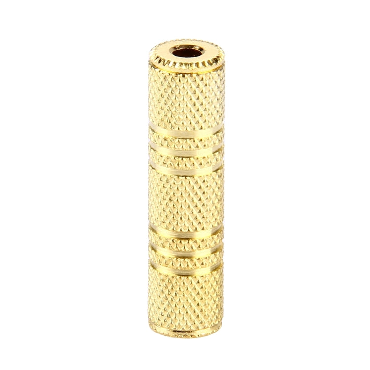 Adaptador de conector hembra de 3,5 mm chapado en oro a conector estéreo de 3,5 mm, 3.5mm Female to Female