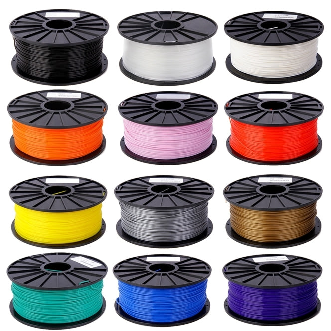 Filamentos para impresoras 3D ABS de 1,75 mm en color, aproximadamente 395 m