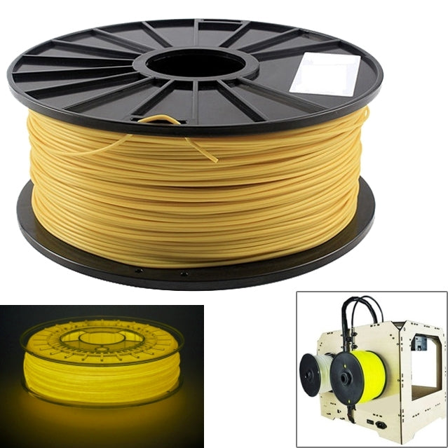 Filamentos luminosos para impresora 3D ABS de 1,75 mm, aproximadamente 395 m