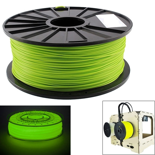 Filamentos luminosos para impresora 3D ABS de 3,0 mm, aproximadamente 135 m