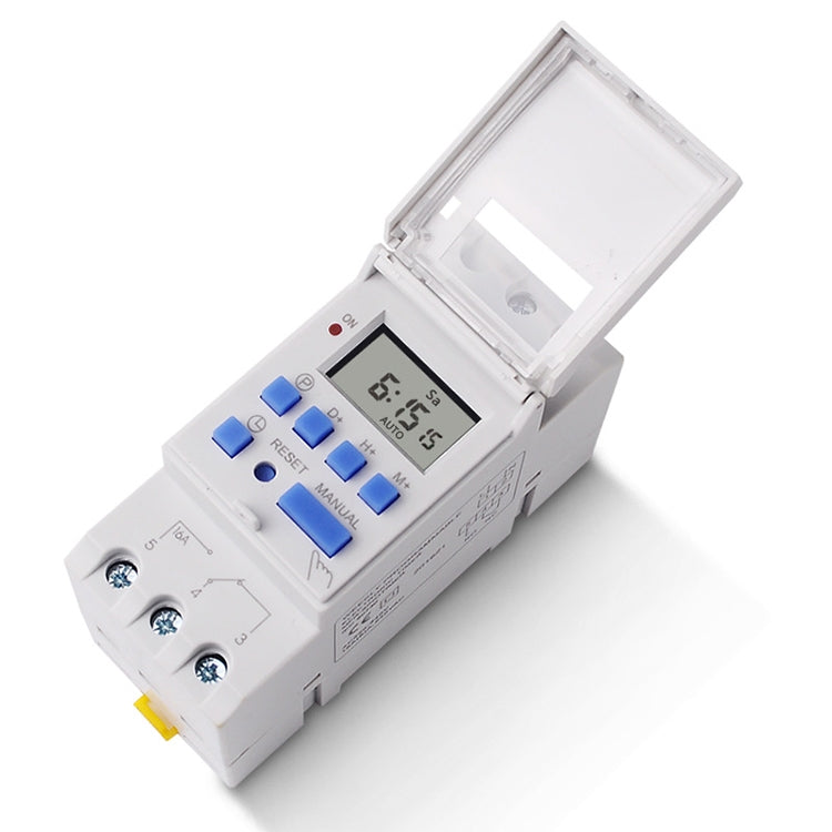 Temporizador electrónico programable semanal multifunción