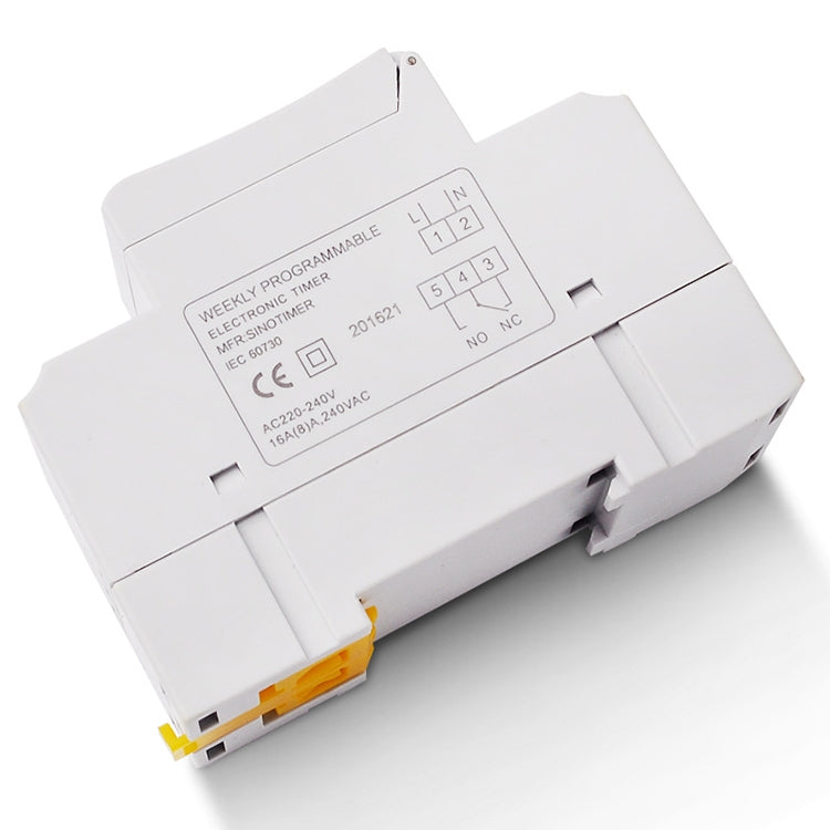 Temporizador electrónico programable semanal multifunción