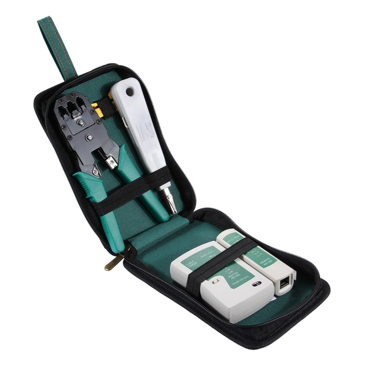 Pelacables 5 en 1 RJ45, punzonador, RJ11, Cat5, Cat6, Detector de Línea alámbrica, probador de Cable de red Ethernet, Kits de herramientas, 5 in 1