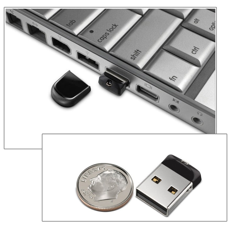 Unidad flash mini USB de 8 GB con cadena para PC y portátil, 8GB