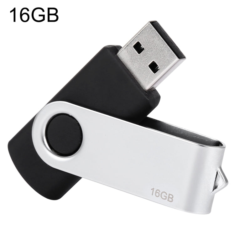 Disco flash USB 2.0 Twister de 16 GB (negro), 16GB/Black