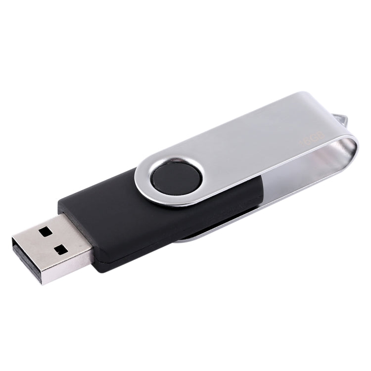 Disco flash USB 2.0 Twister de 16 GB (negro), 16GB/Black