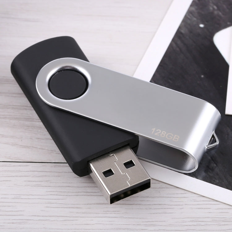 Disco flash USB 2.0 Twister de 128 GB (negro), 128GB/Black