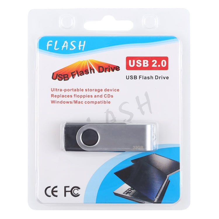Disco flash USB 2.0 Twister de 32 GB (negro), 32GB/Black