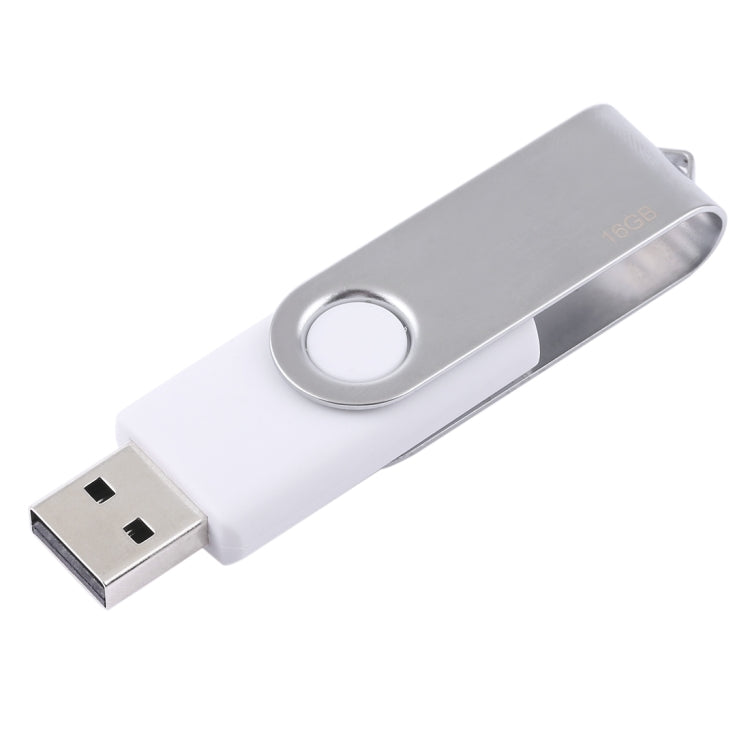 Disco flash USB 2.0 Twister de 16 GB (blanco), 16GB/White