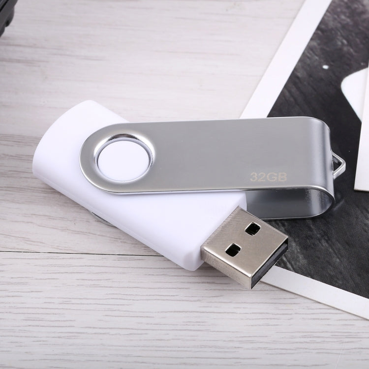 Disco flash USB 2.0 Twister de 32 GB (blanco), 32GB/White