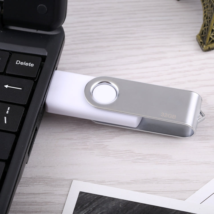 Disco flash USB 2.0 Twister de 32 GB (blanco), 32GB/White