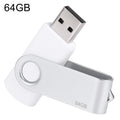 Disco flash USB 2.0 Twister de 64 GB (blanco), 64GB/White