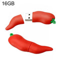 Disco flash USB de 16 GB con forma de pimiento picante, 16GB