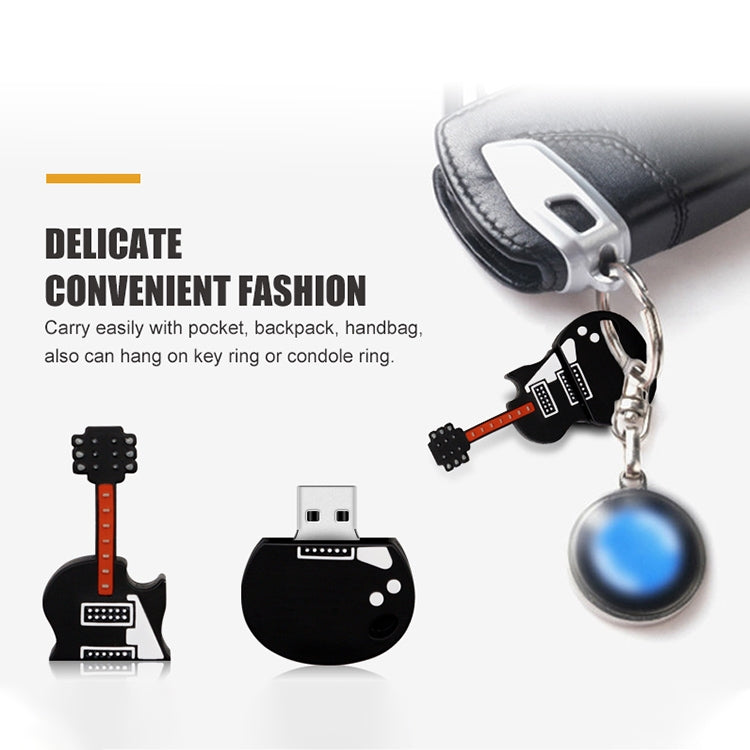 Disco flash USB con forma de guitarra de 16 GB, 2GB, 4GB, 8GB, 16GB