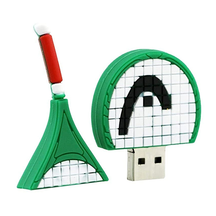 Disco flash USB con forma de raqueta de tenis (8 GB), 2GB, 4GB, 8GB