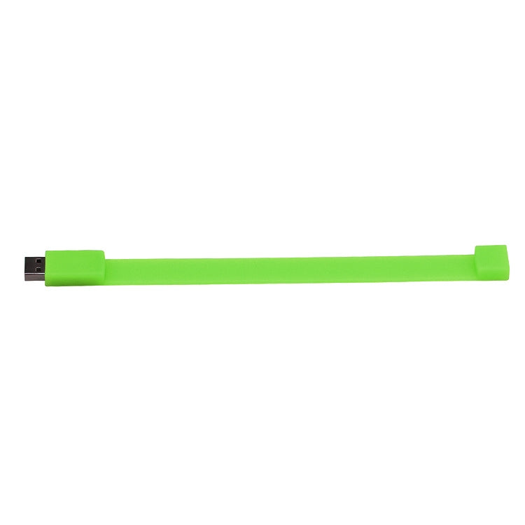 Disco flash USB 2.0 de pulseras de silicona de 4 GB, 4GB (Green)