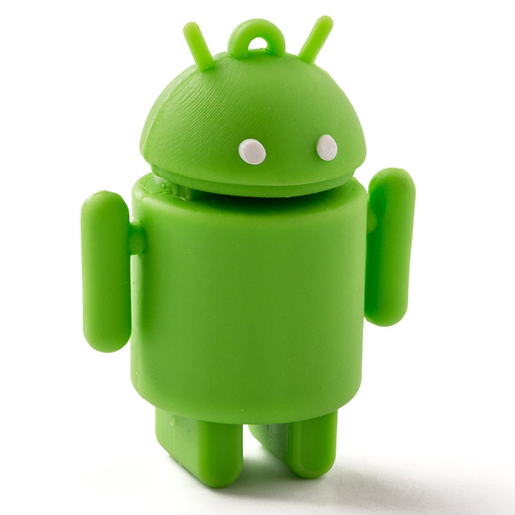 Disco flash USB estilo robot Android de 8 GB (verde), 8GB