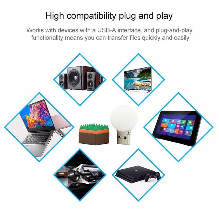 Disco flash USB estilo golf de 16 GB, 2GB, 4GB, 8GB, 16GB