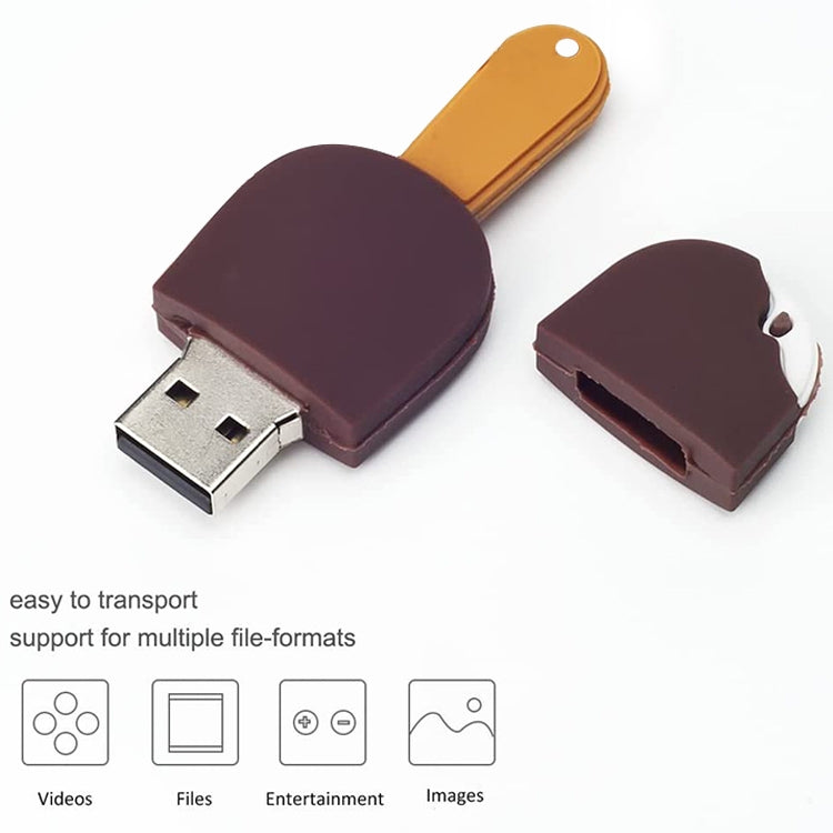 Disco flash USB estilo helado, 2GB