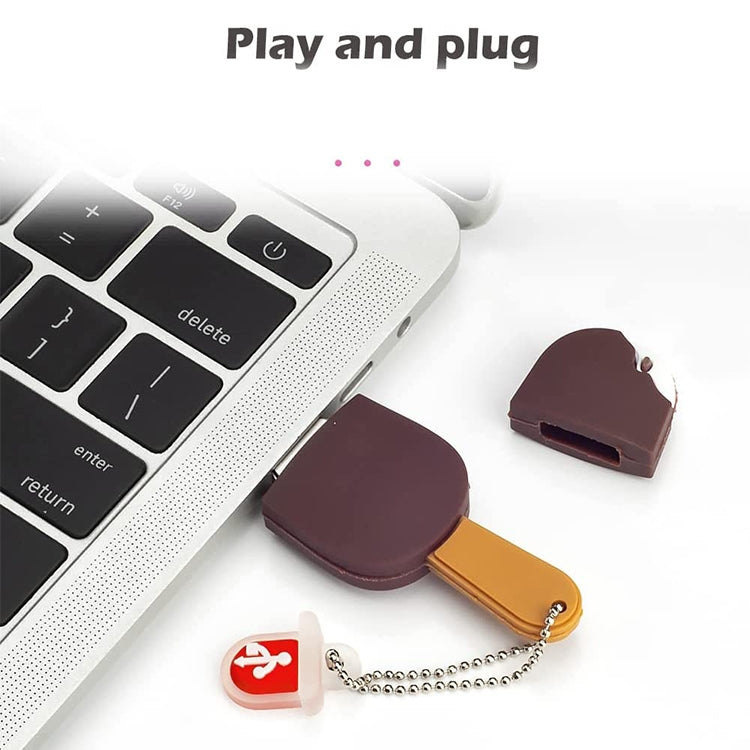 Disco flash USB estilo helado, 2GB