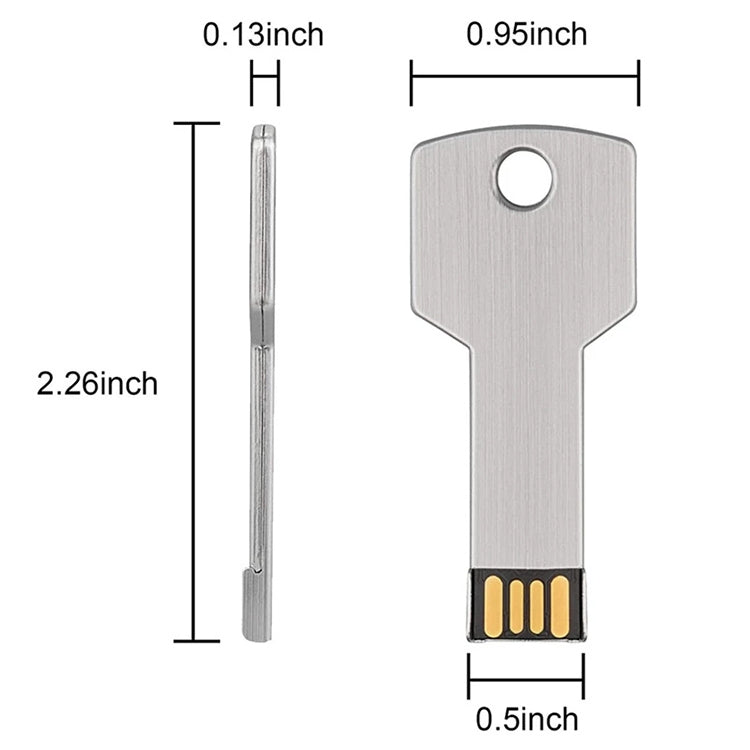 Disco flash USB con llave de 2 GB, 1GB, 2GB, 4GB, 8GB