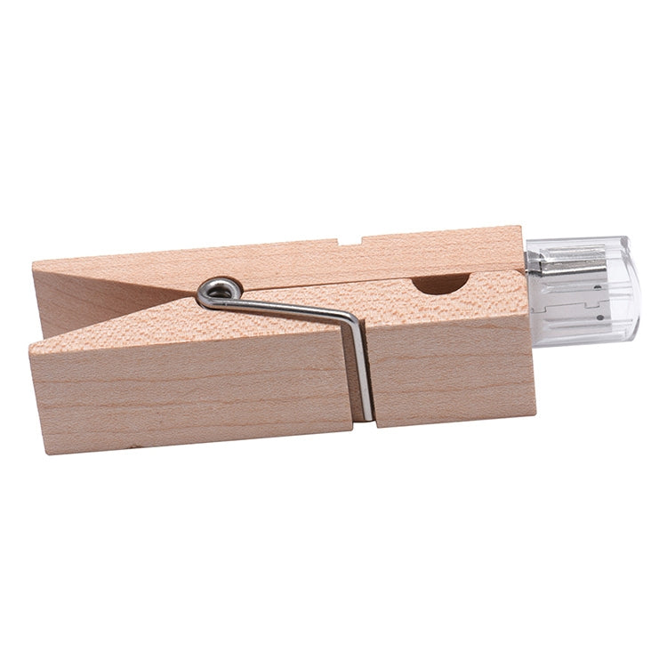 Disco flash USB estilo clip de madera de 4 GB, 2GB, 4GB, 8GB