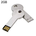 Disco flash Mini USB 2.0 Metal Series con llavero (2 GB), 2GB