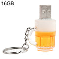 Disco flash USB estilo llavero de cerveza con memoria de 16 GB, 16GB