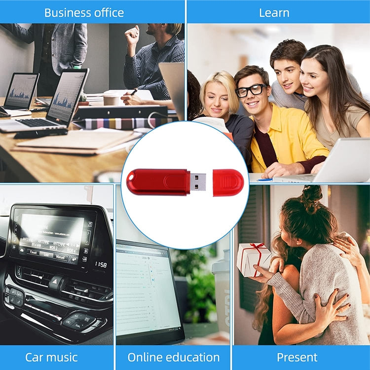 Disco flash USB de 8 GB, 8GB (Red)
