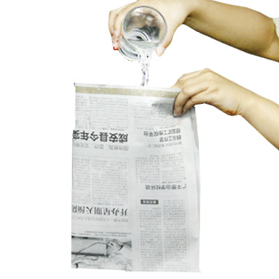 Periódicos vierten el agua/accesorios mágicos/magia callejera/trucos de magia, Newspapers  Magic Tricks