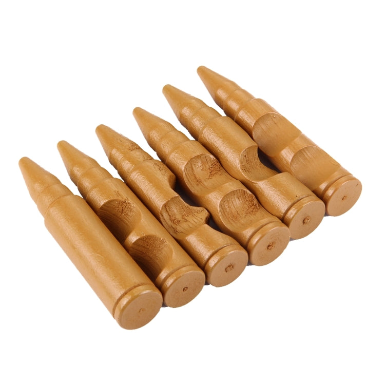 Juguetes educativos para adultos de madera Juguetes recreativos Bullet Lock, bullet shape