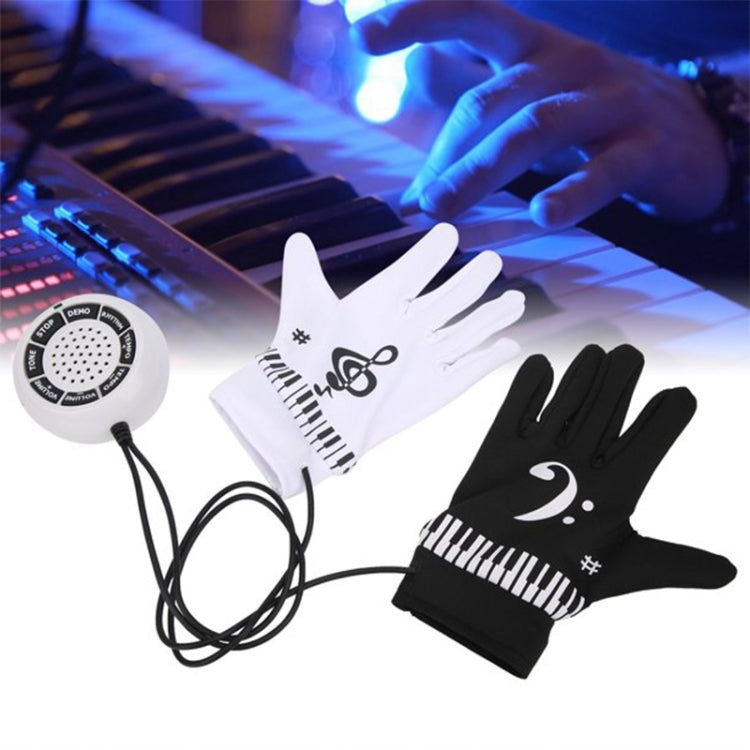 Guantes de piano electrónico con altavoz, Electronic Piano Gloves