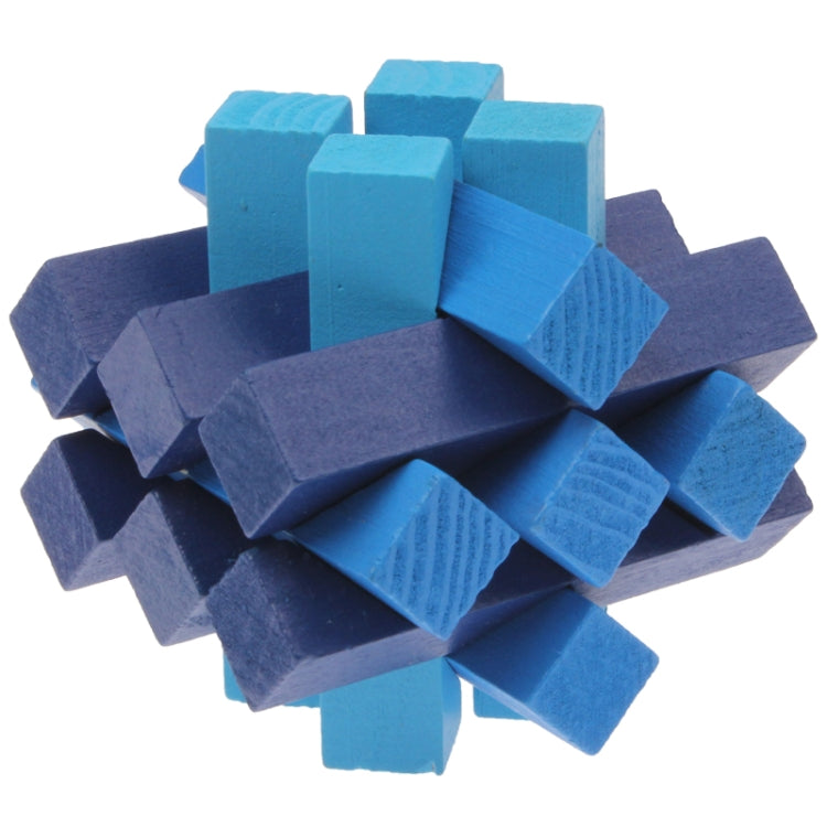 Inteligencia de madera desmontable IQ Puzzle Magic Cube Toy, Puzzle Magic Cube Toy