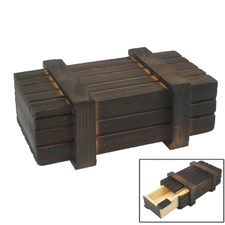 Caja Mágica de Madera con Cajón Secreto, Size : S