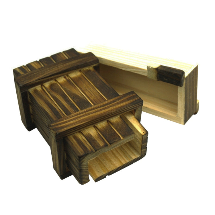 Caja Mágica de Madera con Cajón Secreto, Size : S