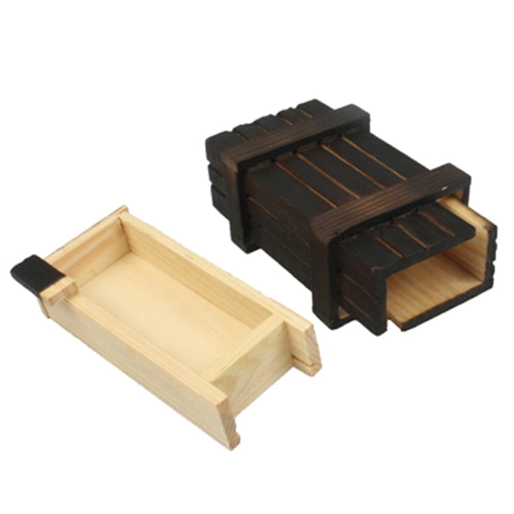 Caja Mágica de Madera con Cajón Secreto, Size : S