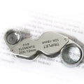Lupa de lectura con lupa para joyería portátil y giratoria de 10X - 20X (MG22181), 10X - 20X