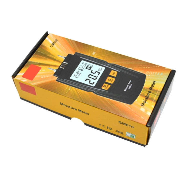 Medidor de humedad de madera digital GM610, GM610