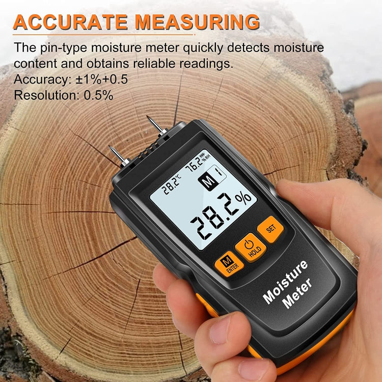 Medidor de humedad de madera digital GM610, GM610